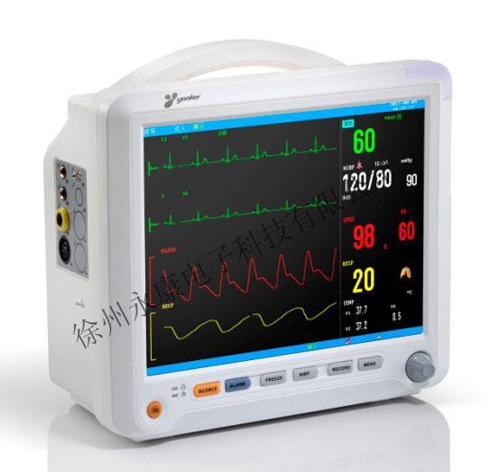 厂家直销多参数监护仪 yk-8000b12寸床边监护设备